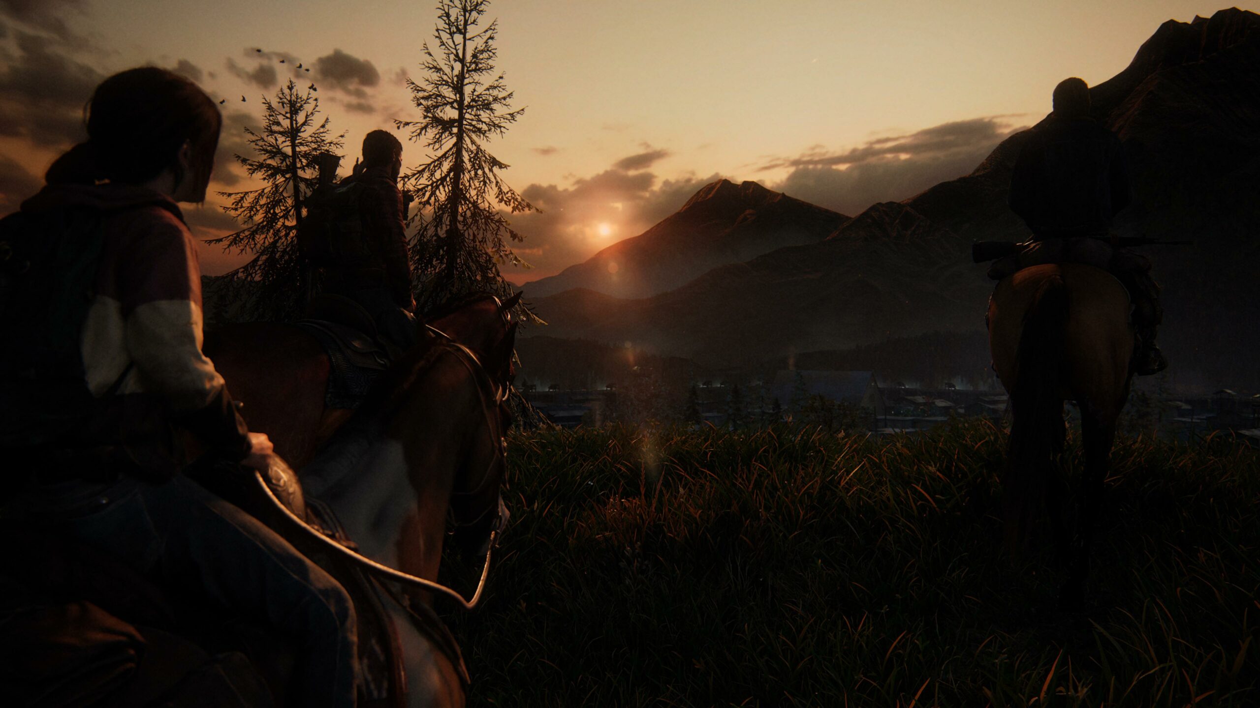 The Last of Us Part 1: Ab einem gewissen Zeitpunkt setzen wir unsere Reise auch zu Pferd fort @ Sony Computer Entertainment 