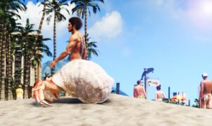 Der Trailer ´zu Like A Dragon: Infinite Wealth zeigt einen splitterfasernackten Kasuga Ichiban an einem Hawaiianischen Strand