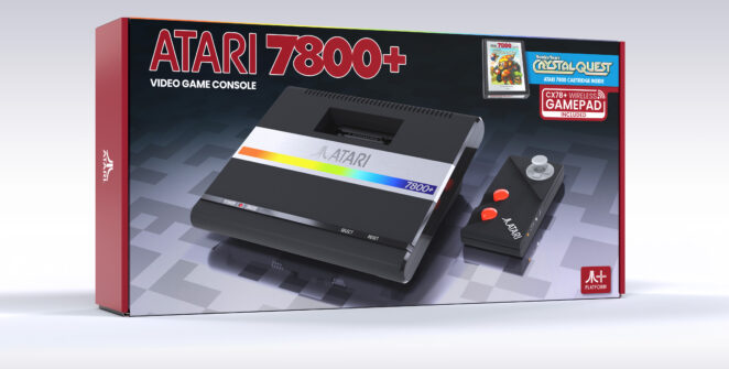 Atari 7800 + Packshot