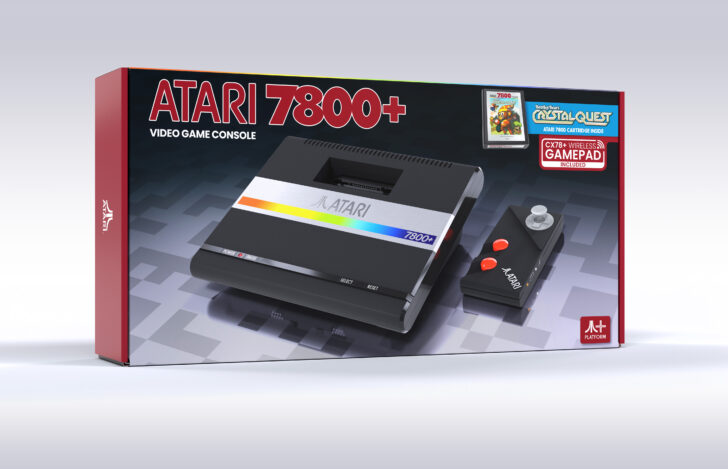 Atari 7800 + Packshot