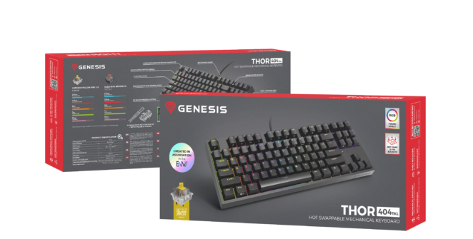 Packshot der Mechanischen Tastatur Thor 404 TKL