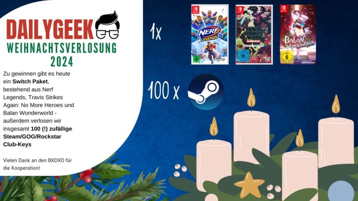 4. Advent Gewinnspiel - Nerf Legends