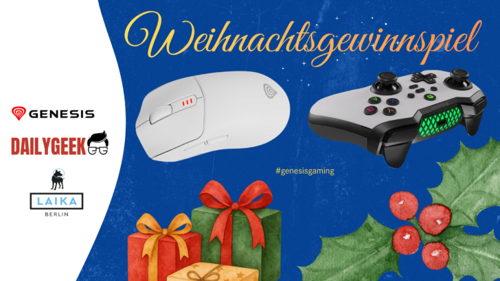 Weihnachtsgewinnspiel Dailygeek Genesis Gaming Peripherie Zircon Mangan